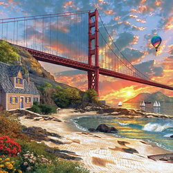 Jigsaw puzzle: Golden Gate