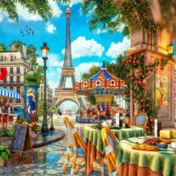 Jigsaw puzzle: Paris day off