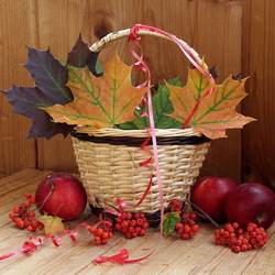 Jigsaw puzzle: Autumn basket