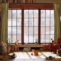 Jigsaw puzzle: And outside the window is winter