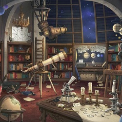 Jigsaw puzzle: Astrologer's office