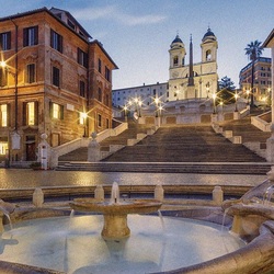 Jigsaw puzzle: Spanish Steps in Rome