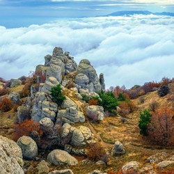 Jigsaw puzzle: Demerdzhi-yayla mountain range
