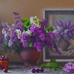 Jigsaw puzzle: Lilac has a special smell