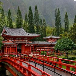 Jigsaw puzzle: Byodo-in Buddhist Temple