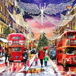 Jigsaw puzzle: The city meets Christmas