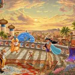 Jigsaw puzzle: Aladdin