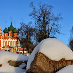 Jigsaw puzzle: Winter has come to Yaroslavl