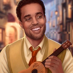 Jigsaw puzzle: Michael Ealy as Prince Naveen