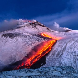 Jigsaw puzzle: Eruption of Etna