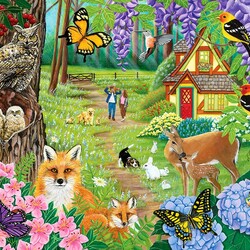 Jigsaw puzzle: The joy of spring