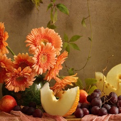 Jigsaw puzzle: Still life with gerberas