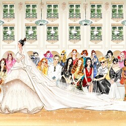 Jigsaw puzzles on topic «Brides»