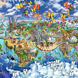Jigsaw puzzle: Our world