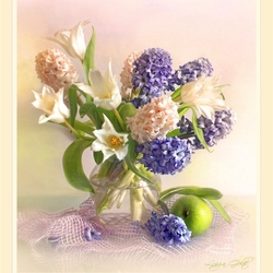 Jigsaw puzzle: With hyacinths