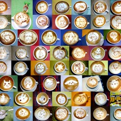 Jigsaw puzzle:  Latte art