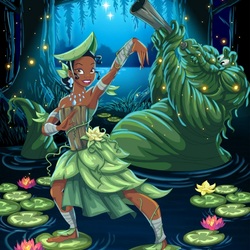Jigsaw puzzle: Tiana - Keeper of the Swamps