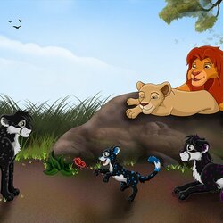 Jigsaw puzzle: The lion king