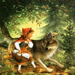 Jigsaw puzzles on topic «Little Red Riding Hood»