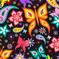 Jigsaw puzzle: Bright butterflies