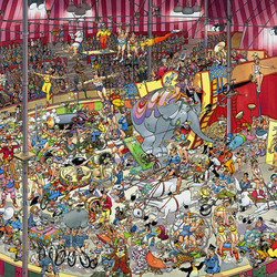 Jigsaw puzzle: In the circus arena