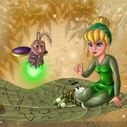 Jigsaw puzzle: Fairy Tinker Bell