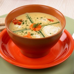 Jigsaw puzzle: Spicy creamy squash soup