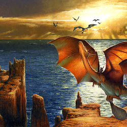 Jigsaw puzzles on topic «Horsemen of Pern»