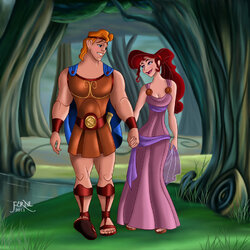Jigsaw puzzle: Hercules and Meg