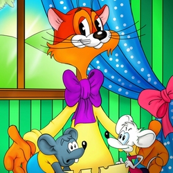 Jigsaw puzzles on topic «Leopold the Cat»