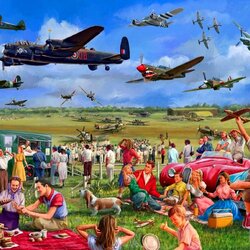 Jigsaw puzzle: Airshow