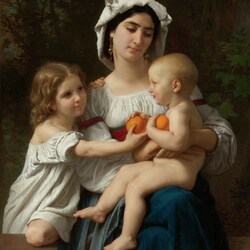 Jigsaw puzzles on topic «Adolphe Williams Bouguereau»