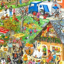 Jigsaw puzzles on topic «Wimmelbuch»