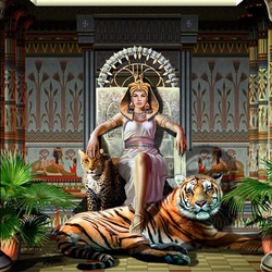 Jigsaw puzzle: Queen of egypt