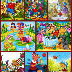 Jigsaw puzzles on topic «Buratino»