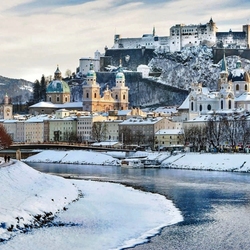 Jigsaw puzzle: Winter Salzburg