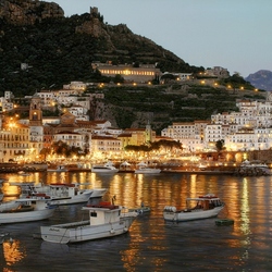 Jigsaw puzzle: Amalfi lights