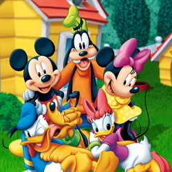 Jigsaw puzzle: Mickey and his friends