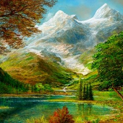 Jigsaw puzzle: Grizzly peaks