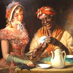Jigsaw puzzle: Fortune telling on the coffee grounds