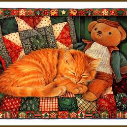 Jigsaw puzzle: Ginger kitten