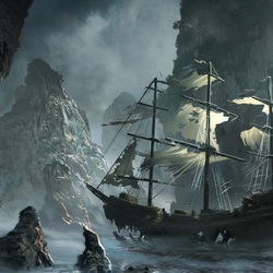 Jigsaw puzzle: Ghost ship