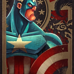 Jigsaw puzzle: Captain America