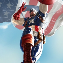 Jigsaw puzzle: Marvel Comics - Captain America