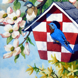 Jigsaw puzzle: Spring greeting