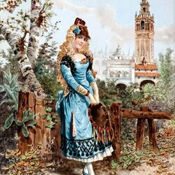 Jigsaw puzzle: Spanish teen in the park