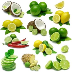 Jigsaw puzzle: Lime and lemon