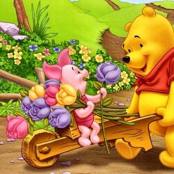 Jigsaw puzzle: Winnie the Pooh and Piglet