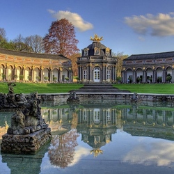 Jigsaw puzzle: The Hermitage in Bayreuth. Germany
