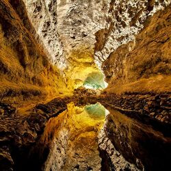 Jigsaw puzzle: Cueva Verde cave. Lanzarote